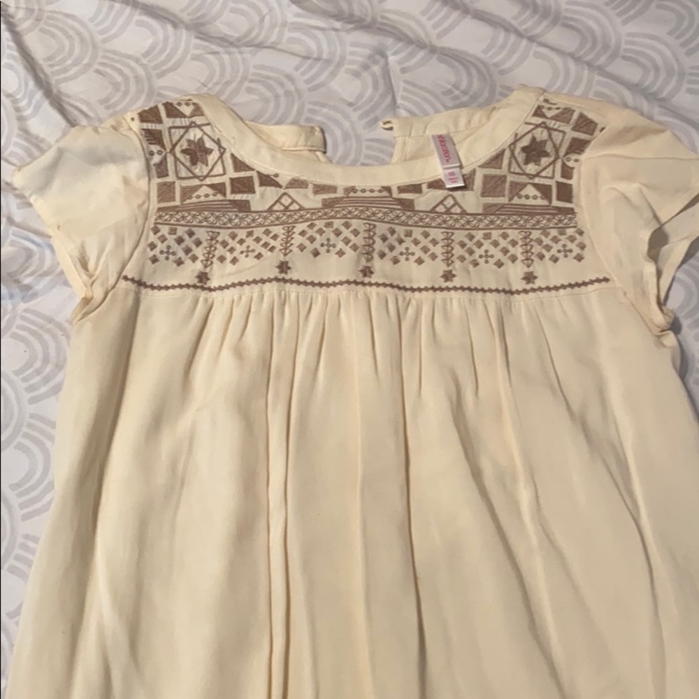 Cream dress